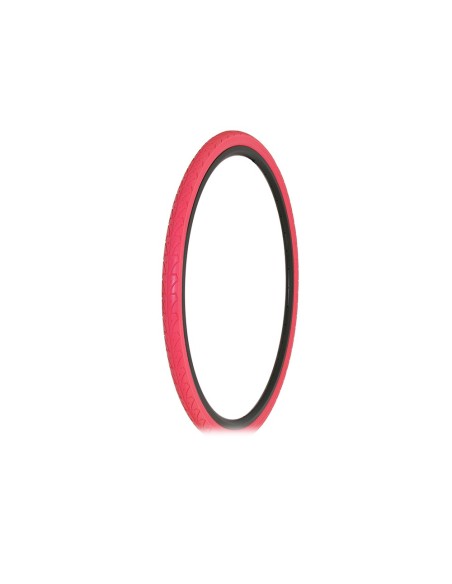 Tire 700 x 38c Pink/Pink Side Wall HF-105.